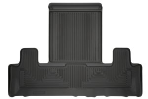 Ford Expedition Floor Mats - Rear - Husky Liners - WeatherBeater 3rd Row - Black - `18-`22 Ford Expedition Floor Mats - Rear - Husky Liners - WeatherBeater 3rd Row - Black - `18-`22